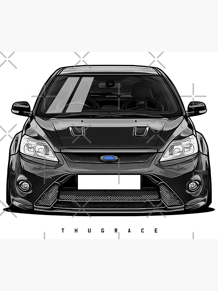 Ford Focus RS mk2 1/3 by PaperGarage on DeviantArt