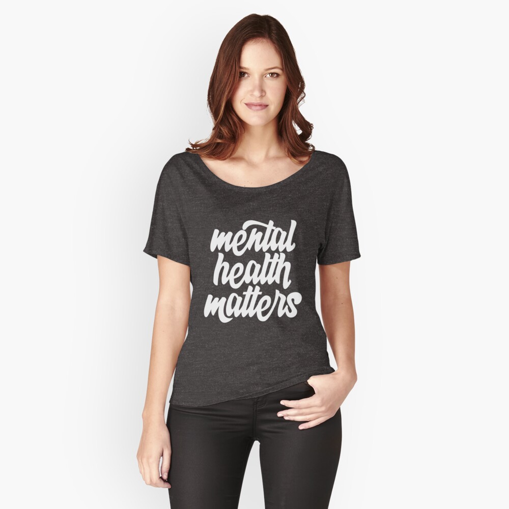 Mental Health Matters T Shirt By Fairysoph Redbubble