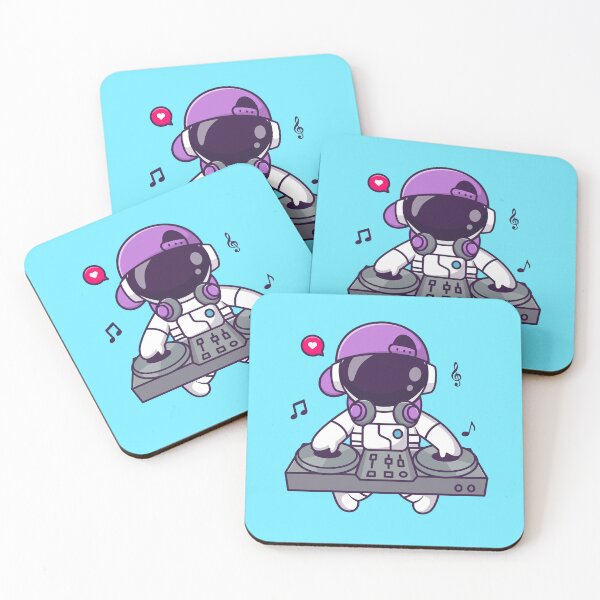 Item preview, Cute Astronaut DJ: Spinning Electronic Music in Space designed and sold by hjian8219.