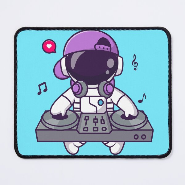 Item preview, Cute Astronaut DJ: Spinning Electronic Music in Space designed and sold by hjian8219.