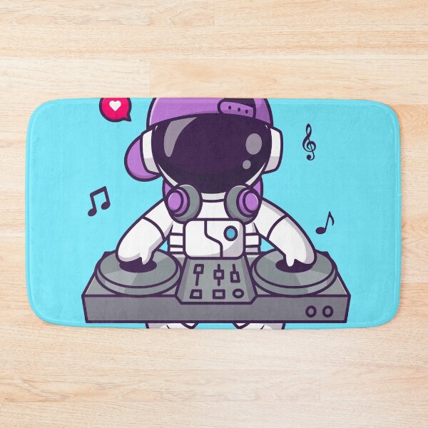 Item preview, Cute Astronaut DJ: Spinning Electronic Music in Space designed and sold by hjian8219.