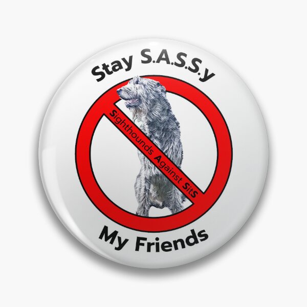 Item preview, SASSy Collection - Stay Sassy - Irish Wolfhound designed and sold by DigiDog Designs.