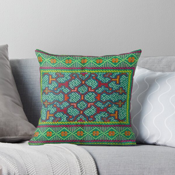 Item preview, Shipibo tapestry design print  designed and sold by petesonearth.