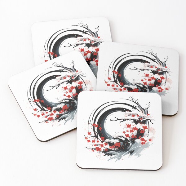 Item preview, Zen Enso - Sakura Tree Flow designed and sold by Nioon.
