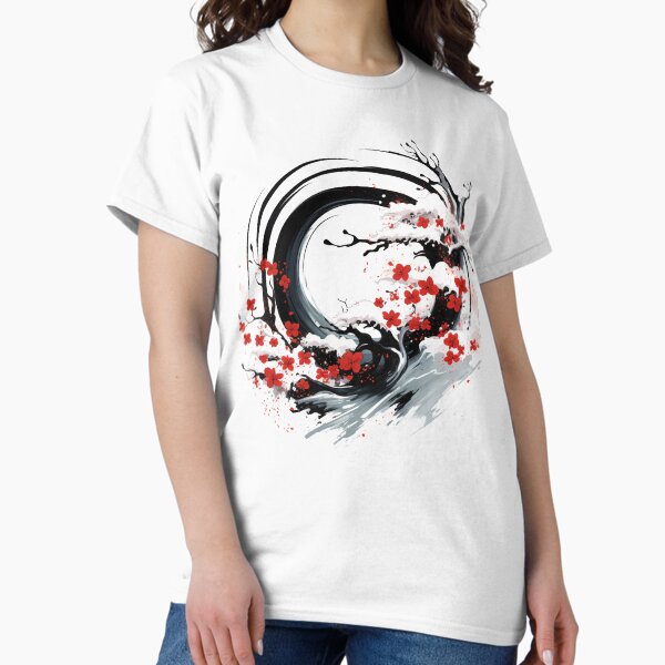 Item preview, Zen Enso - Sakura Tree Flow designed and sold by Nioon.
