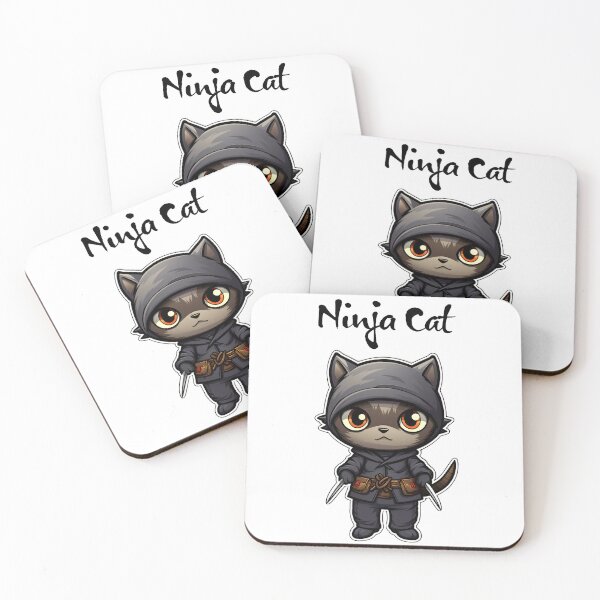 Item preview, Ninja Cat designed and sold by Lycoris Design Lab.