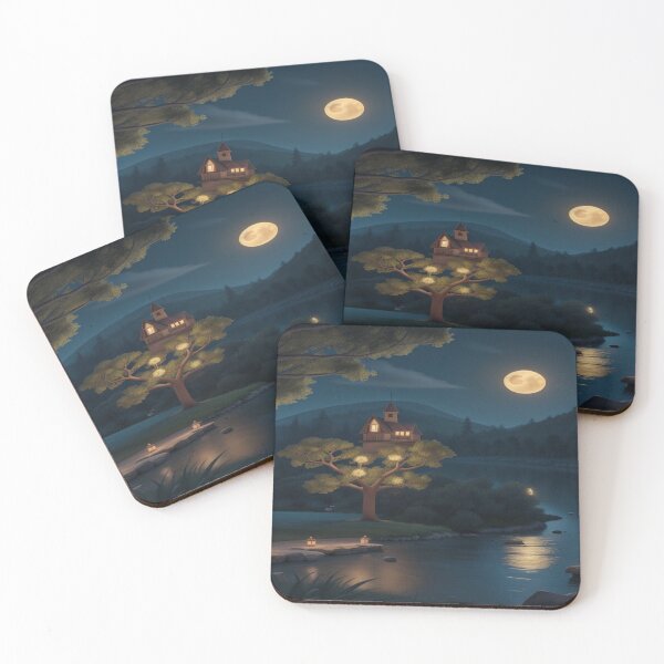 Item preview, Zoa Tree at charming night designed and sold by Zoa220.