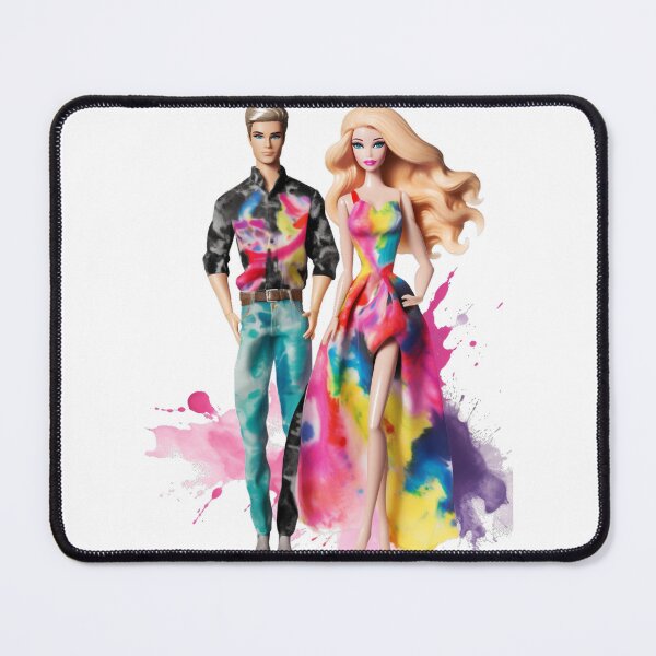 Item preview, Our pink heroes in action, watercolor clipart #1 designed and sold by emaga.