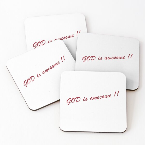 Item preview, GOD is awesome!! designed and sold by JustinBoucher.