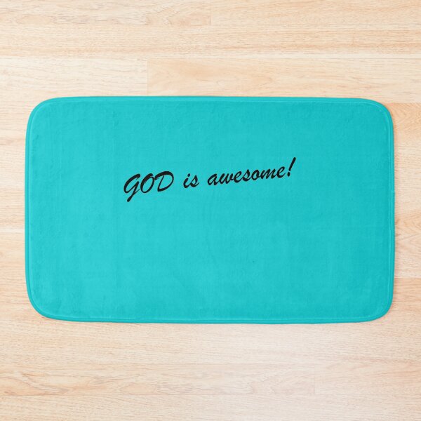 Item preview, God is awesome! designed and sold by JustinBoucher.