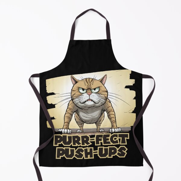 Item preview, Bodybuilding Cat Workout Funny Motivation Kitty designed and sold by Naive-Genius.