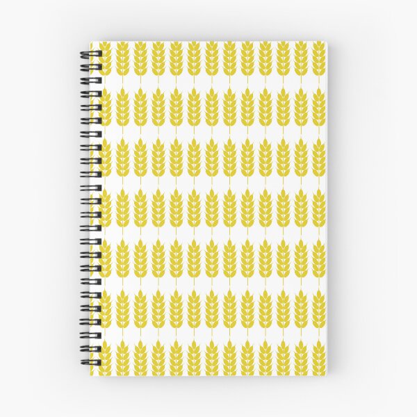 Item preview, Grainy and Insane design with the wheat grain crop pattern on white background designed and sold by IraNiva.