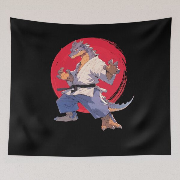 Item preview, Karate Dragon - Martial Arts Inspired Design designed and sold by Zandalus.
