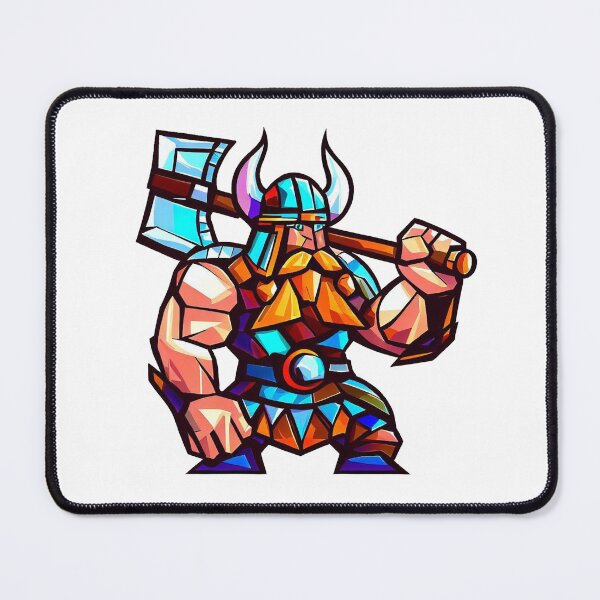 Item preview, Stained Glass Viking. designed and sold by SifRants.