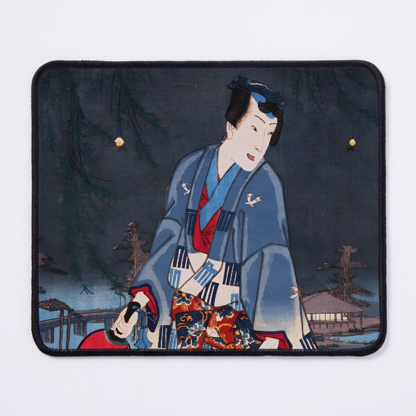 Item preview, Modern Genji, Firefly Viewing - Toyohara Kunichika - designed and sold by LeiWeiss.