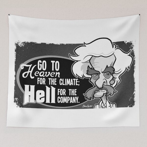 Item preview, Twain Heaven and Hell designed and sold by binarygod.