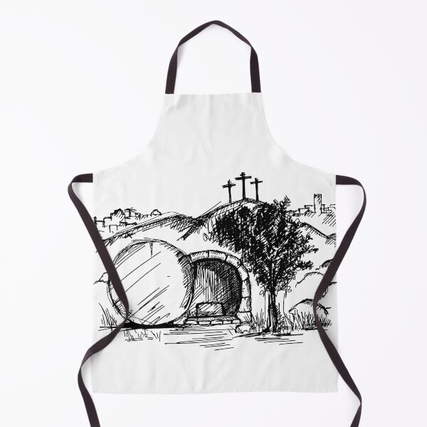 Item preview, Empty Tomb Scene: Inspirational Christian Graphic designed and sold by Motive Union.