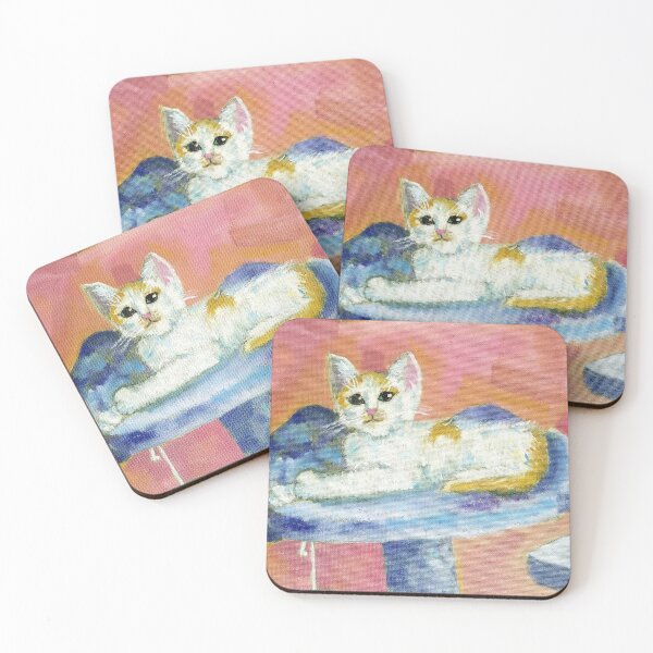 Item preview, "A Foster Kitten Named Sly" designed and sold by HuzzaCreative.