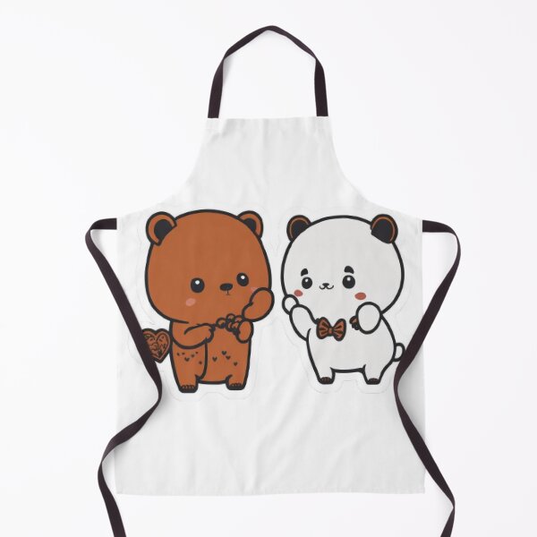 Item preview, panda and brownie bear couple designed and sold by GreatOnizuka ⭐⭐⭐⭐⭐.