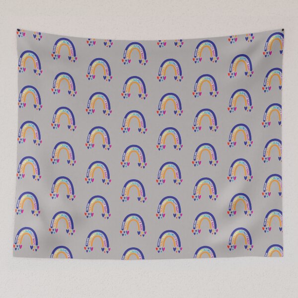 Item preview, Total Chaos Awareness Rainbow with hearts designed and sold by Teamtsunami6.