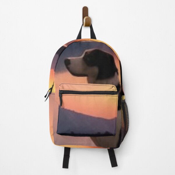 Item preview, My watchdog watching the sunrise on a lake designed and sold by realancla.