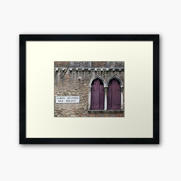 Item preview, Plum Venetian Doors designed and sold by Brooke T Ryan Photographic Art.
