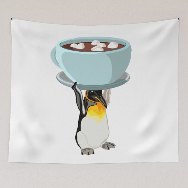 Item preview, Cocoa Penguin (White) designed and sold by octopuscafe.