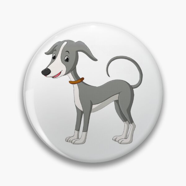 Artikelvorschau, Whippet entworfen und verkauft von PaintedbyCarol.