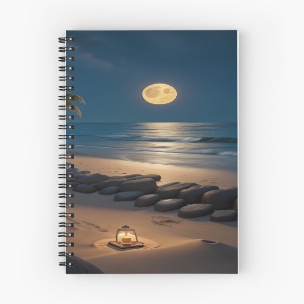 Item preview, Zoa beach at charming night designed and sold by Zoa220.
