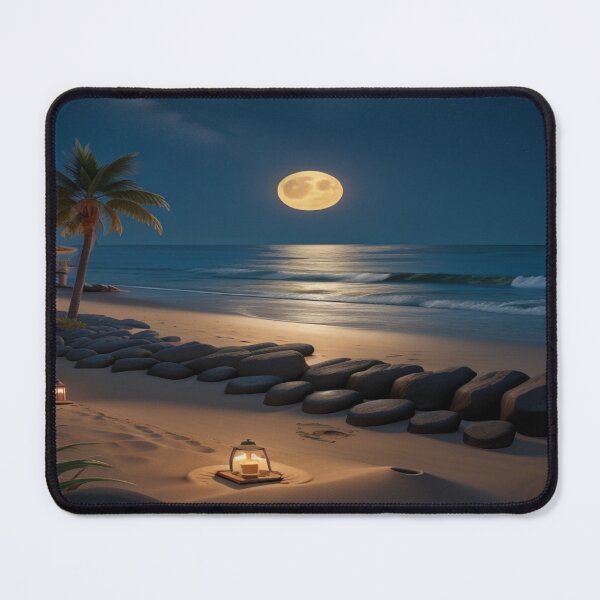 Item preview, Zoa beach at charming night designed and sold by Zoa220.