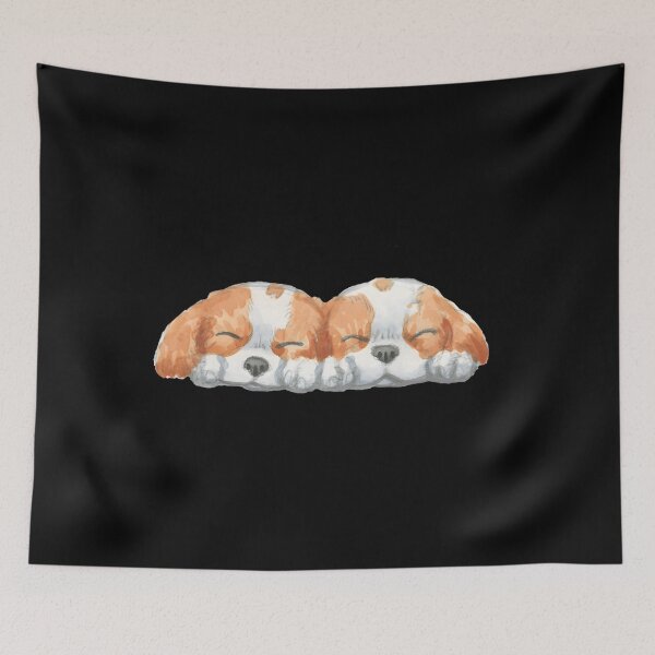 Item preview, Cavalier King Charles Spaniel - Blenheim Couple Classic 		 designed and sold by uufngrbuuh30.