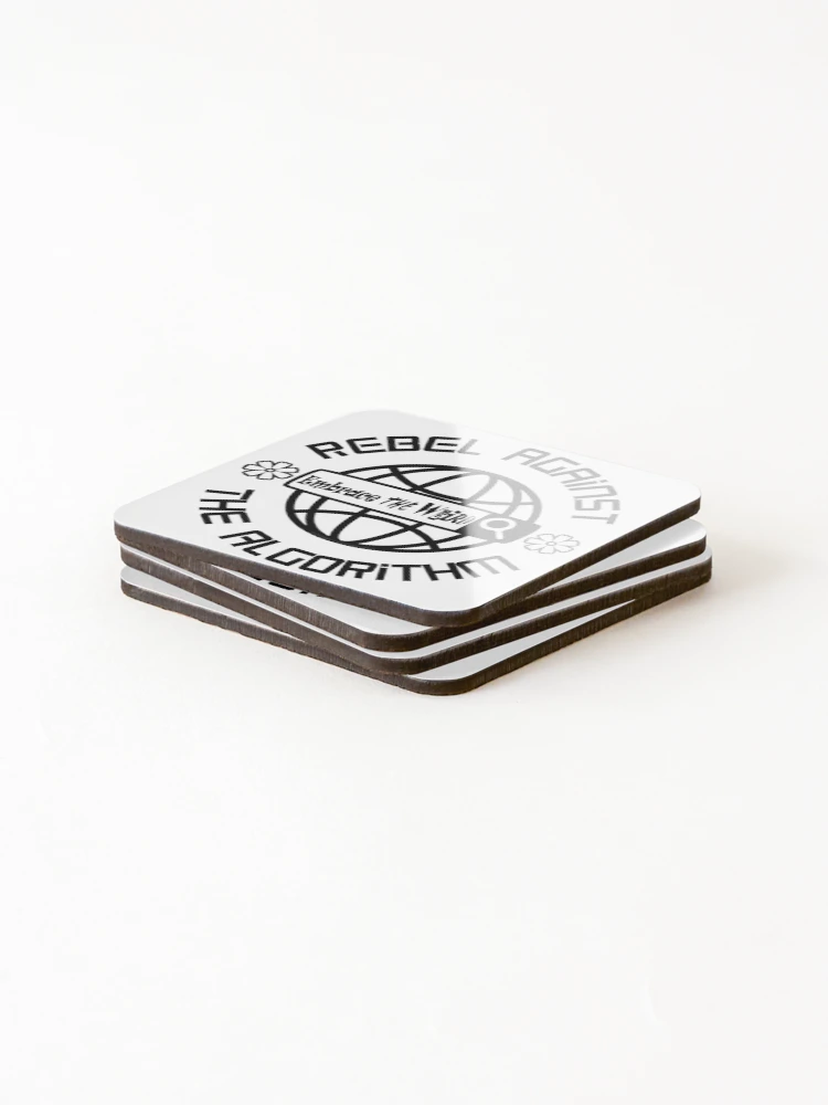 Thumbnail 4 of 5, Coasters (Set of 4), Algorithm Rebel designed and sold by IdeaJones.