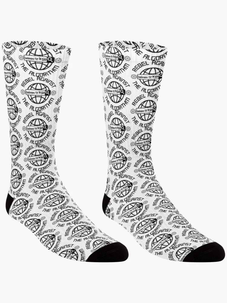 Thumbnail 3 of 5, Socks, Algorithm Rebel designed and sold by IdeaJones.