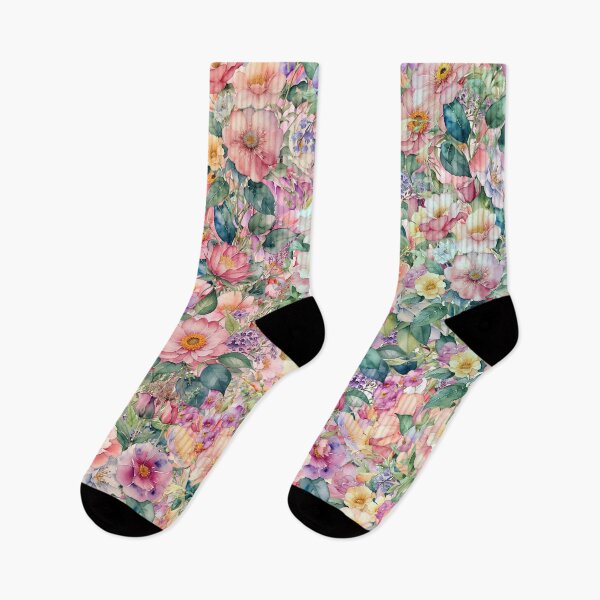 Item preview, Watercolor Floral Pattern, Floral Background Pattern designed and sold by DesignHouse07.