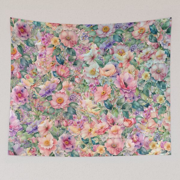 Item preview, Watercolor Floral Pattern, Floral Background Pattern designed and sold by DesignHouse07.