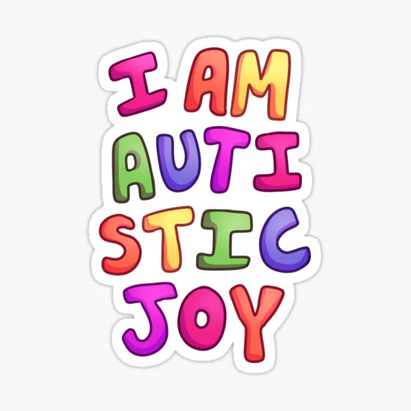 Item preview, I Am Autistic Joy Rainbow designed and sold by keira-chan.