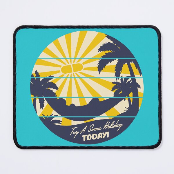 Item preview, Brave New World - Soma Holiday designed and sold by BalancedFlame.