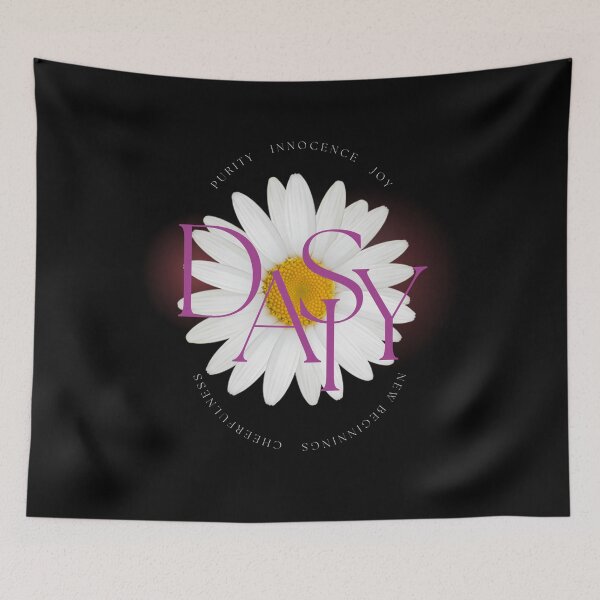 Item preview, Daisy flower purity innocence joy new beginnings and cheerfulness designed and sold by Lyoubi.