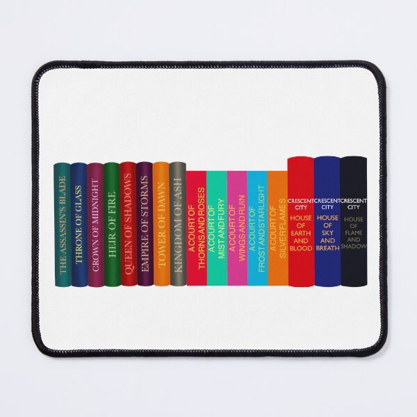 Item preview, SJM books spines designed and sold by bookishthorns.