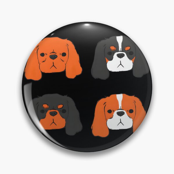 Item preview, Cavalier King Charles Spaniel - Blenheim, Tri, Ruby, and Black and Tan Classic 		 designed and sold by uufngrbuuh30.