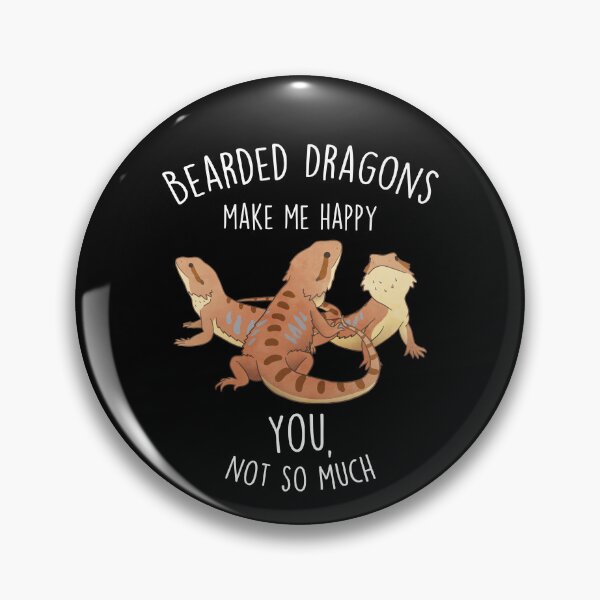 Item preview, Bearded Dragons Make Me Happy designed and sold by Clara Hollins.