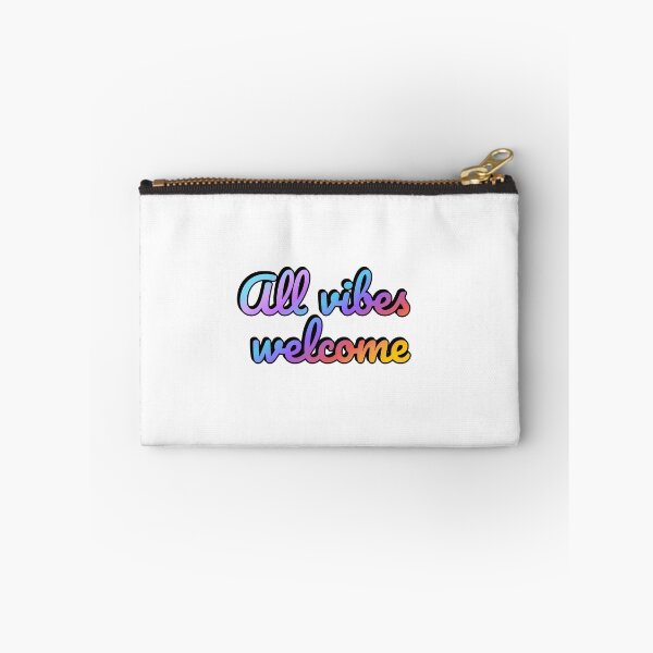 Item preview, All vibes welcome -  All Feelings Are Valid - No Toxic Positivity designed and sold by Inspirationmotivation.