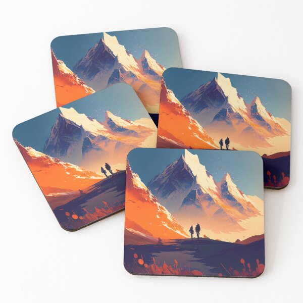Item preview, Snowy Mountain Peaks designed and sold by ArkenCross.