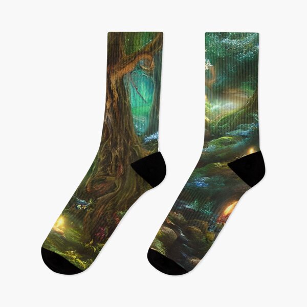 Item preview, Enchanted Mystical Fairy Forest designed and sold by MoodyMuseArt.
