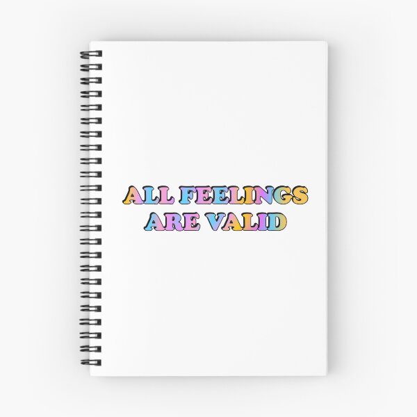Item preview, All Feelings Are Valid designed and sold by Inspirationmotivation.