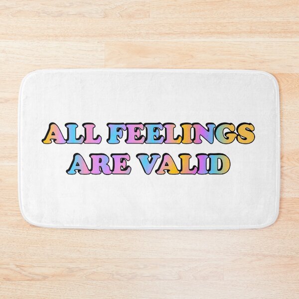 Item preview, All Feelings Are Valid designed and sold by Inspirationmotivation.