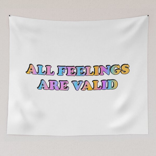 Item preview, All Feelings Are Valid designed and sold by Inspirationmotivation.
