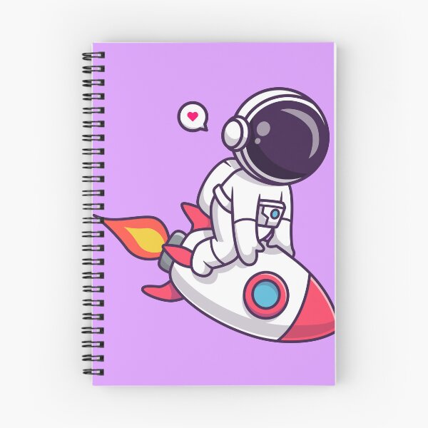 Item preview, Cute Astronaut Riding a Rocket in Space: Cartoon Vector Icon designed and sold by hjian8219.