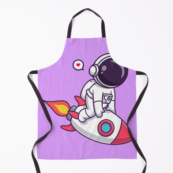 Item preview, Cute Astronaut Riding a Rocket in Space: Cartoon Vector Icon designed and sold by hjian8219.