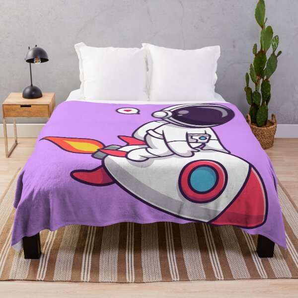 Item preview, Cute Astronaut Riding a Rocket in Space: Cartoon Vector Icon designed and sold by hjian8219.